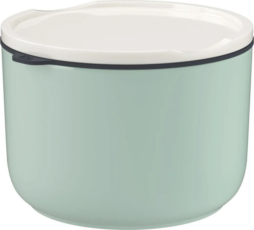 Bilde av To Go & To Stay matboks porselen L Ø 13 cm Mineral