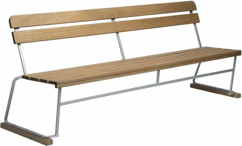 Sofa 5 Eik olje-varmgalvanisert stativ