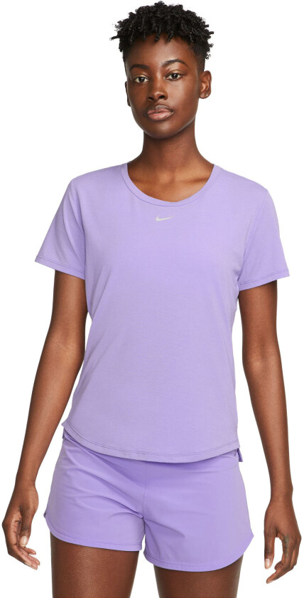 Dri-Fit Uv One Luxe T-Shirt Dame Space Purple