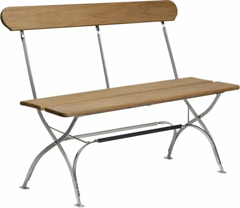 Bryggerisofa Eik olje-varmgalvanisert stativ