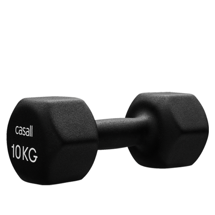 Bilde av Classic Dumbbell Black/White 10KG