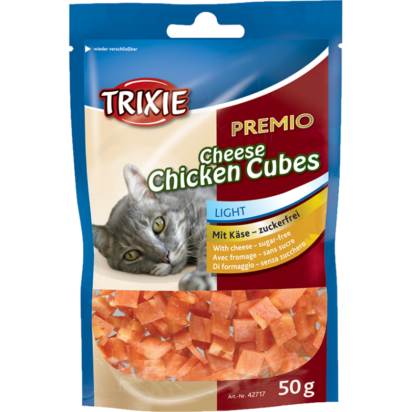 Premio Cheese Chicken Cubes 50 g
