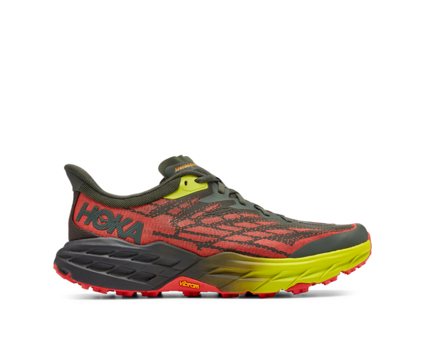 Speedgoat 5 Wide Herre Thyme/Fiesta 43 ⅓