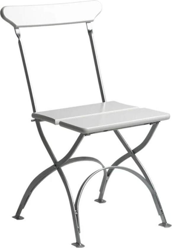 Bryggeristol Hvit lakkert varmgalvanisert eik