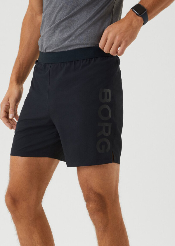 Borg Pocket Shorts, Black Beauty