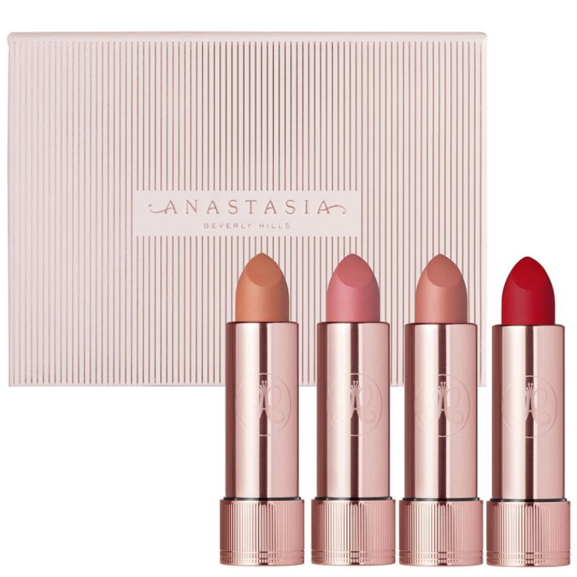 Deluxe Matte Lipstick Set (4 x 3 g)
