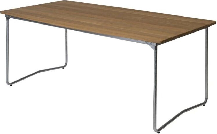 B31 170 spisebord Eik olje-varmgalvanisert stativ