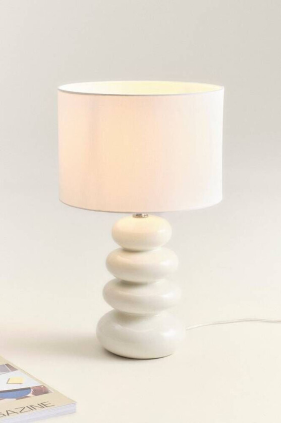 HONFLEUR bordlampe Hvit