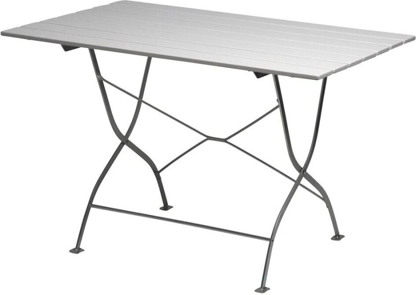 Bryggeribord Hvit lakkert varmgalvanisert eik