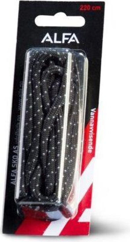 Shoe Laces Water resistant 23/24, skolisser Black /Grey