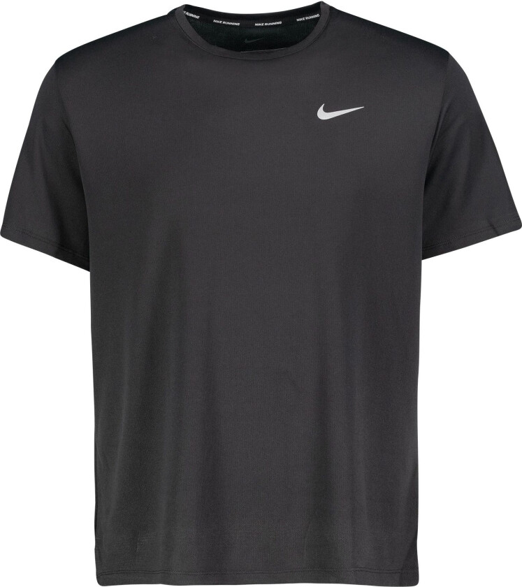 Dri-FIT UV Miler Short Sleeve, t-skjorte herre BLACK/REFLECTIVE SIL