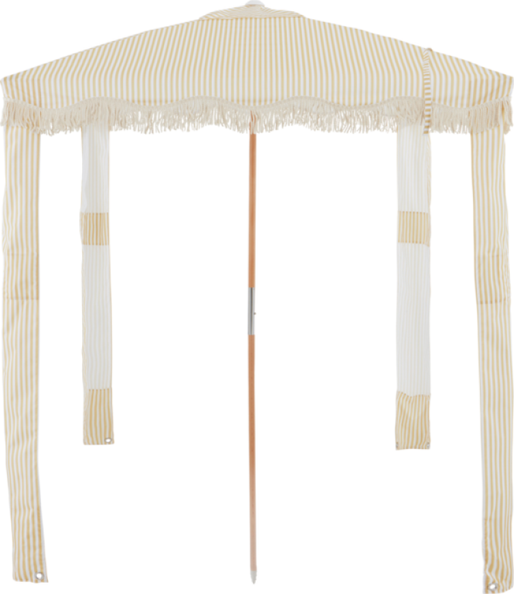 ALMEDA strandtelt Gul/stripet