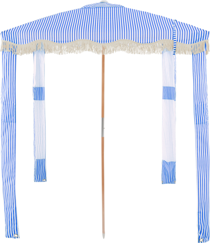 ALMEDA strandtelt Blå/stripet