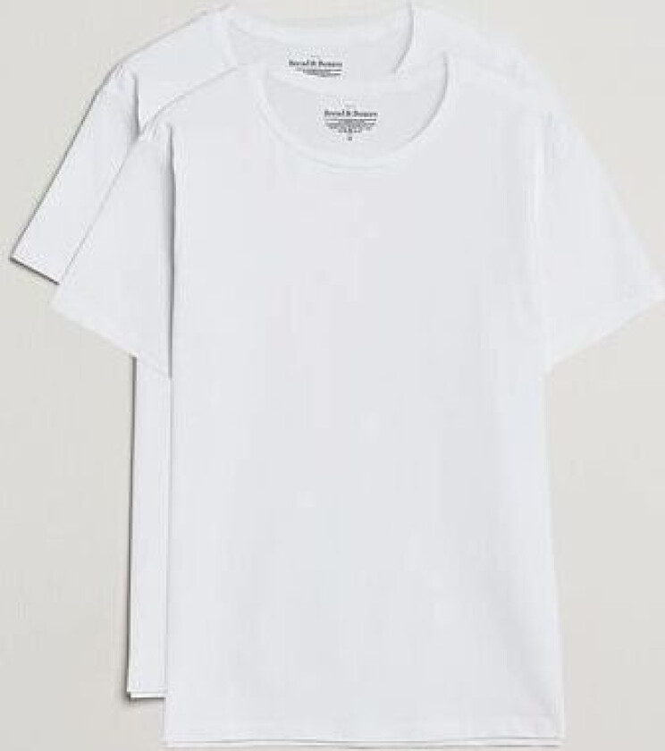 2-Pack Crew Neck Tee White