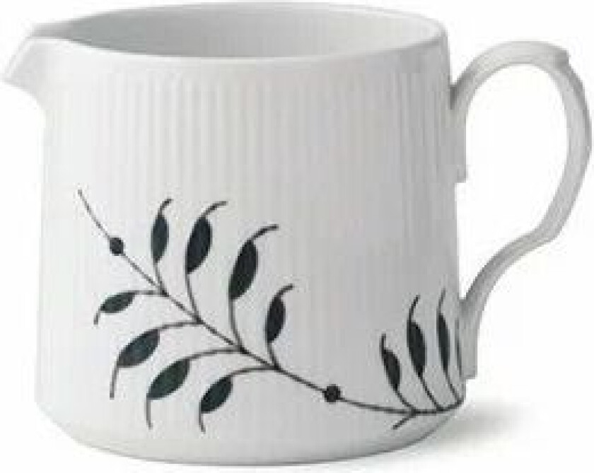 Black Fluted Mega svart moderne kanne 70 cl