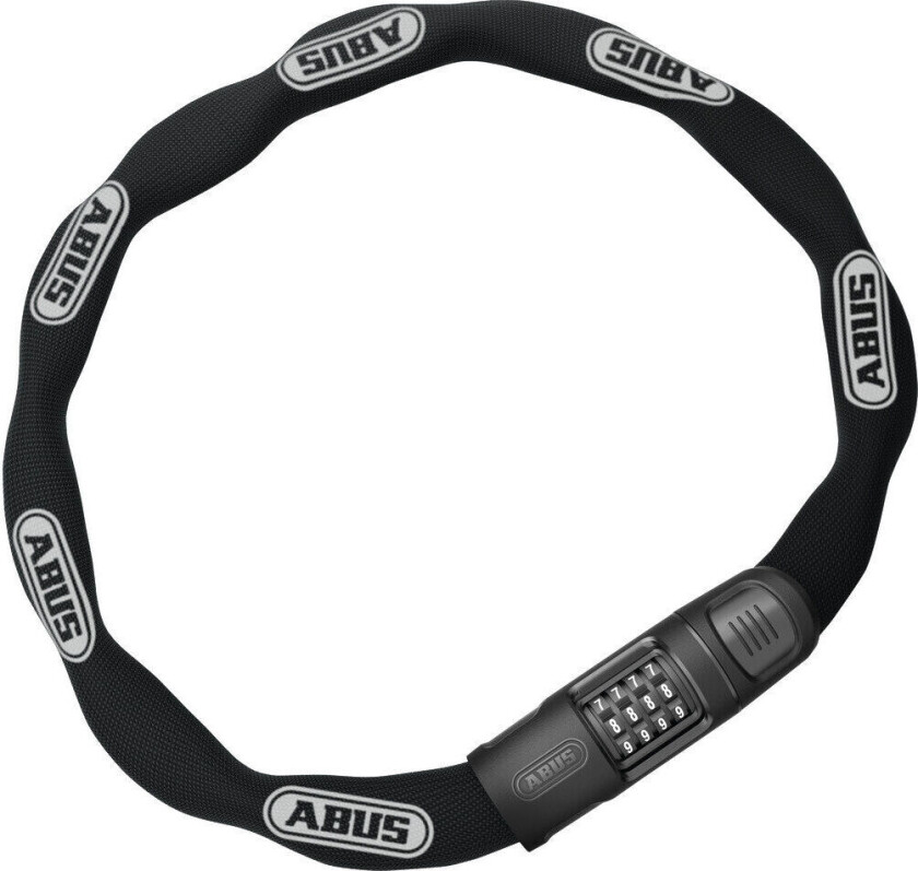 Abus Kjettinglås 8808c Black 110cm