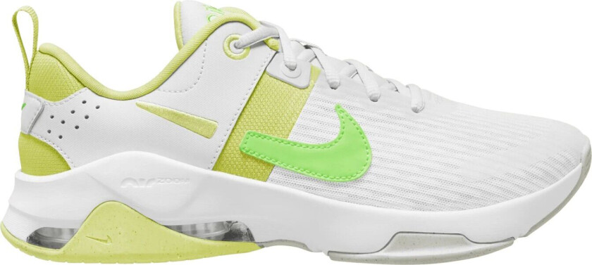 Air Zoom Bella 6, treningssko dame White/lime Blast-sea