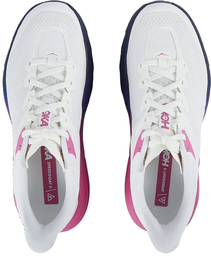 Speedgoat 5 Klæbo Edition Herre White/Philox Pink 42