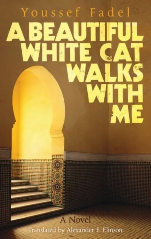 A Beautiful White Cat Walks with Me av Youssef Fadel