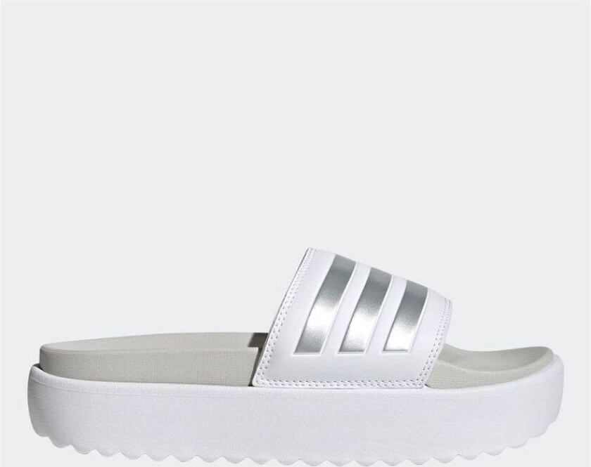 Adilette Platform Hvit 40