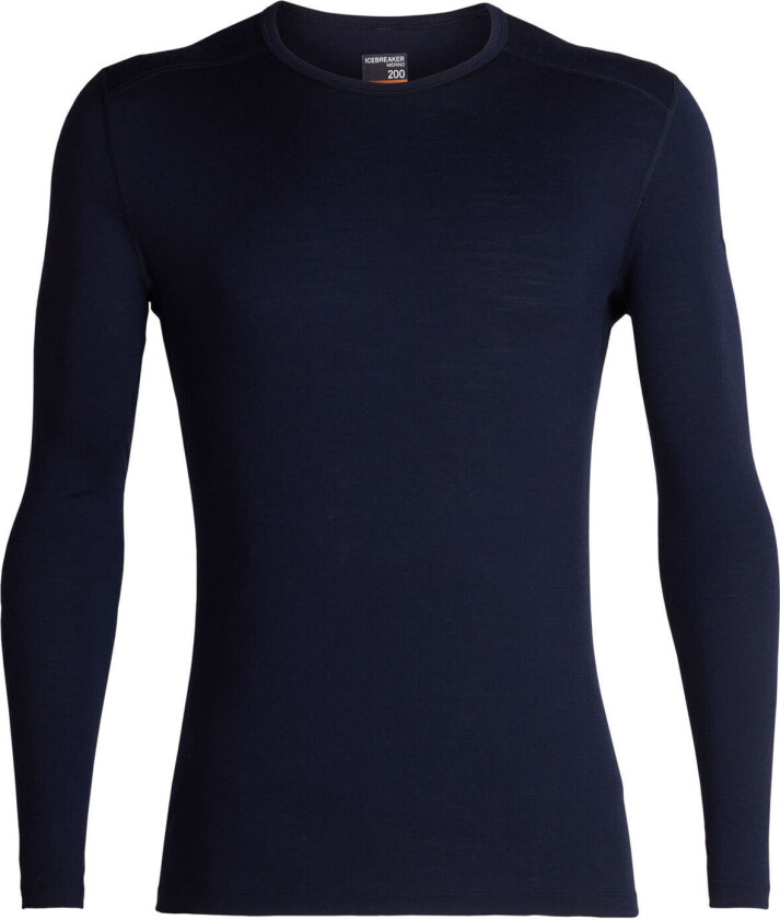 Mens 200 Oasis Ls Crewe Midnight Navy XL