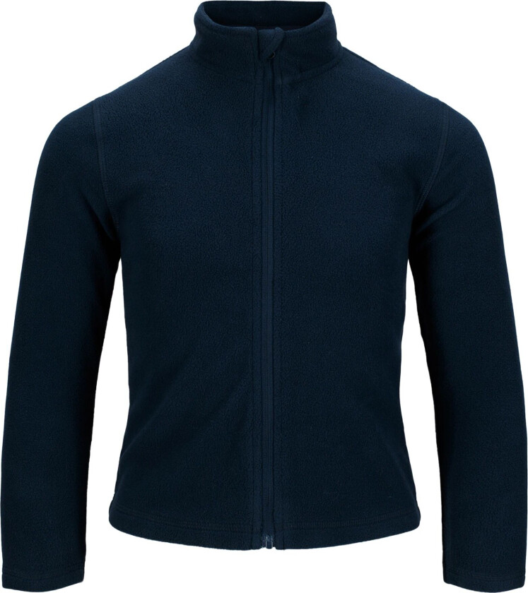 Basic Full Zip Fleece, fleecejakke barn Navy Blazer