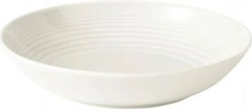 Maze dyp tallerken 24 cm hvit