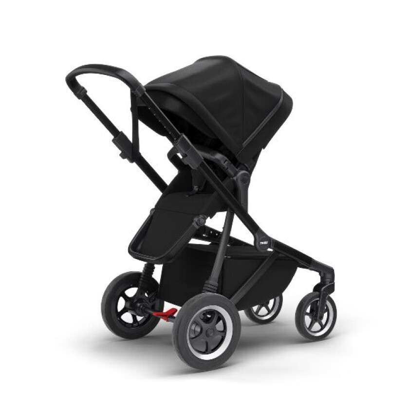 Barnevogn, Sleek, Duo - midnight Black/black