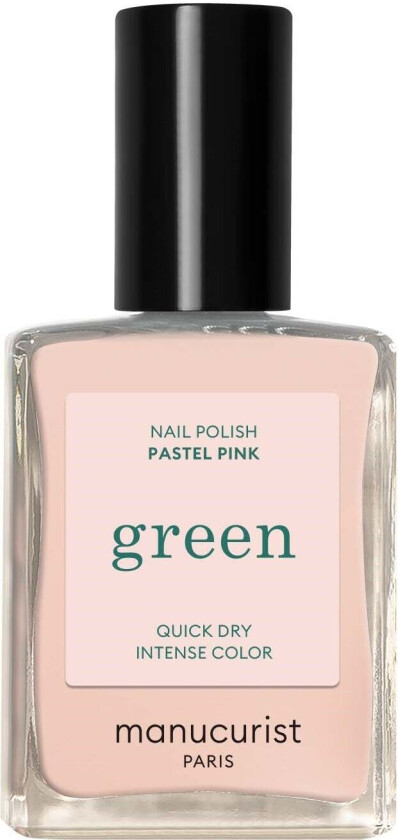 Green Nail Polish Bare Skin