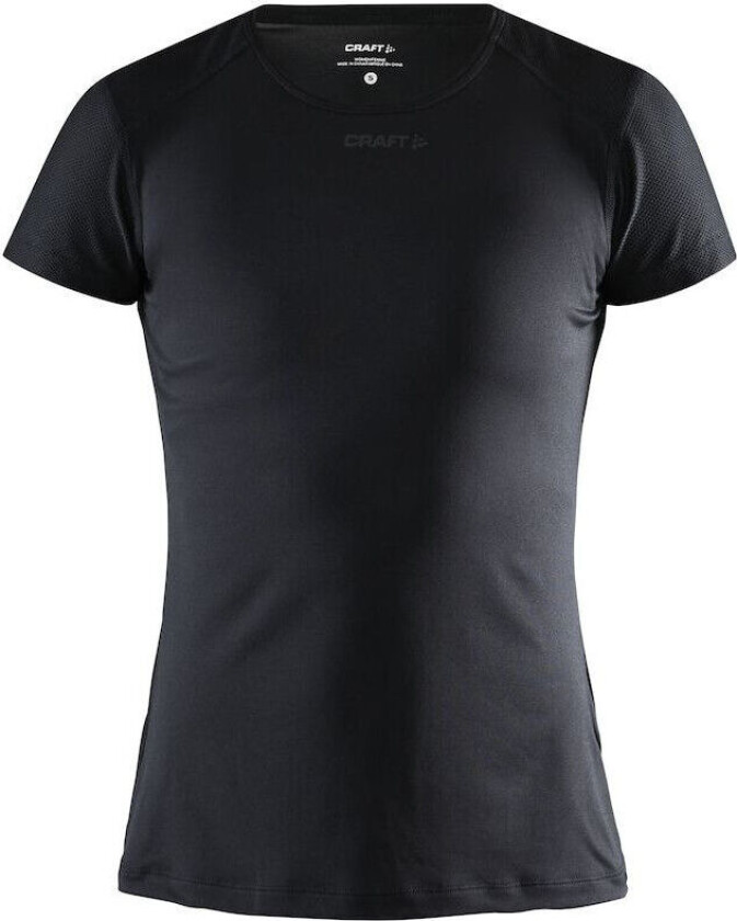 Adv Essence Ss Slim Tee Dame Black XL