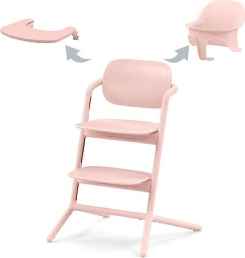 Bilde av Cybex Spisestol, Lemo Chair, 3i1 Pakke - Pearl Pink