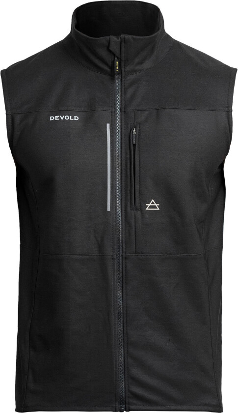 Running Merino Vest Man Caviar XL