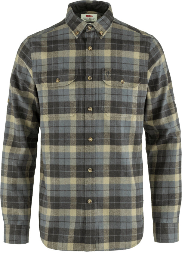 Singi Heavy Flannel Shirt M Super Greystone Grey M