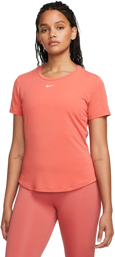 Dri-Fit Uv One Luxe T-Shirt Dame Coral