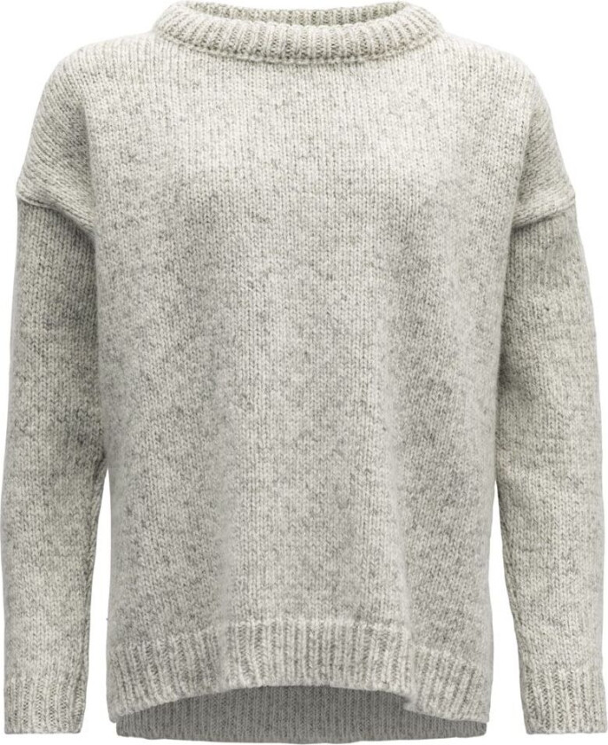 Nansen Wool Sweater Dame A/Grey Melange S