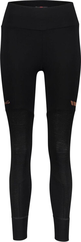 Women's Pace Tights XS, Black/Copper