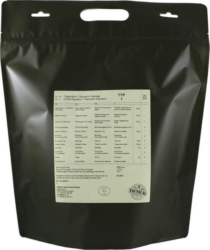 Day Ration Pack Type 1