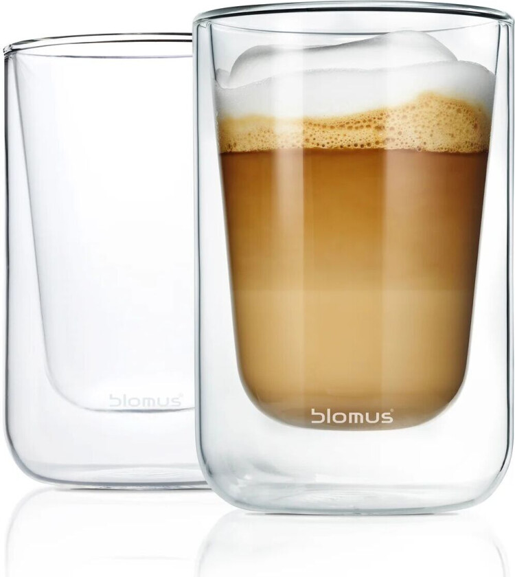 Nero isolerande cappuccinoglass 2-stk. Klar