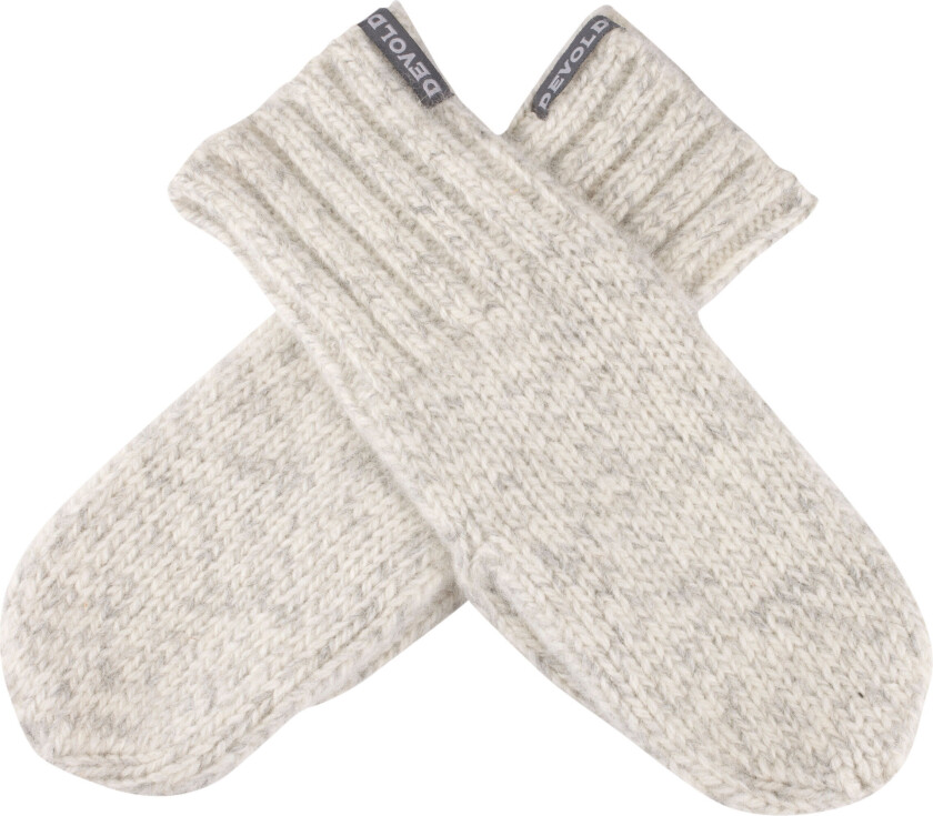 Nansen Wool Mitten Grey Melange 9,5