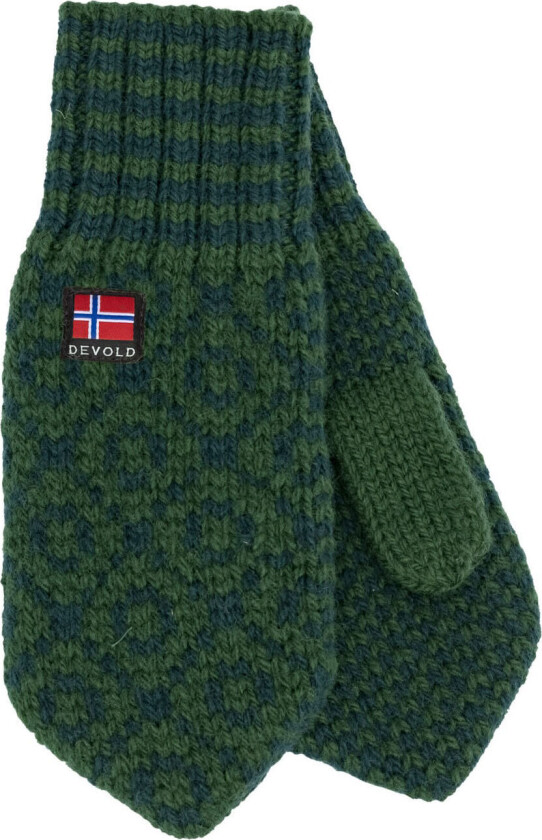 Svalbard Wool Mitten Forest/Woods M