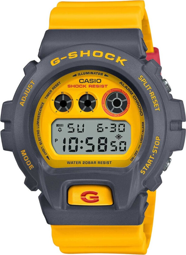 G-Shock The Origin Limited DW-6900Y-9ER - Digital - Grå - Herreklokker - Resin - Mineral