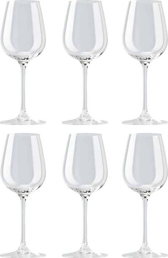 DiVino hvitvinsglass 40 cl 6-stk. Klar