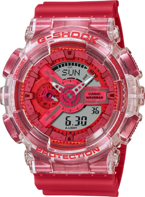 G-Shock Limited GA-110GL-4AER - Anadigi - Plastik - Herreklokker - Resin - Mineral