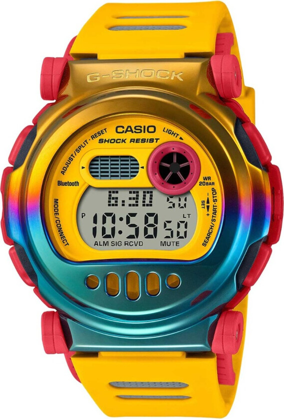 G-Shock Limited G-B001MVE-9ER - Digital - Gul - Herreklokker - Resin - Mineral