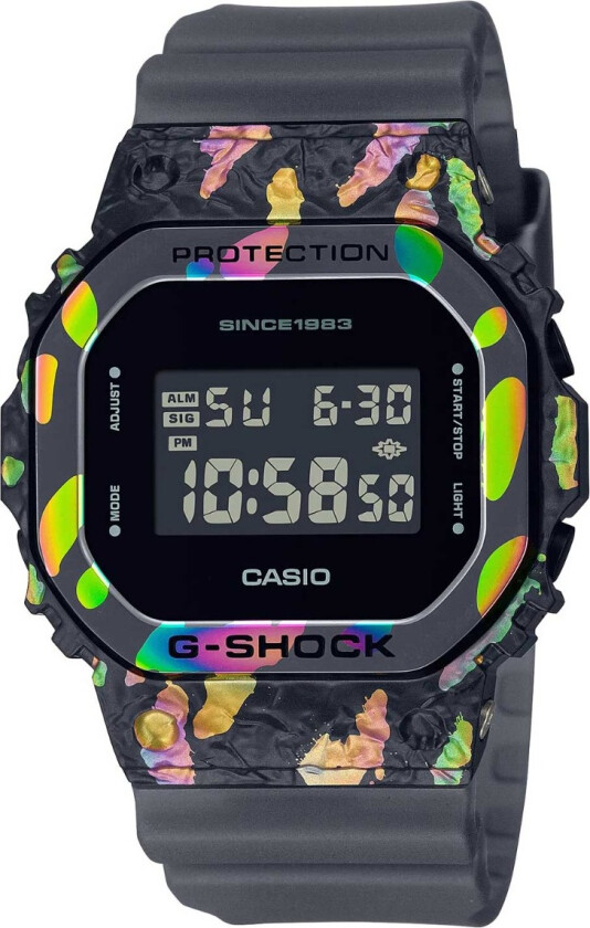 G-Shock Adventurers Stone Series Limited GM-5640GEM-1ER - Digital - Sort - Herreklokker - Resin - Mineral
