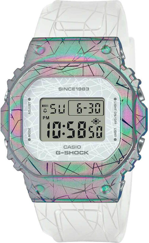 G-Shock Adventurers Stone Series Limited GM-S5640GEM-7ER - Digital - Sølv - Dameklokker - Resin - Mineral