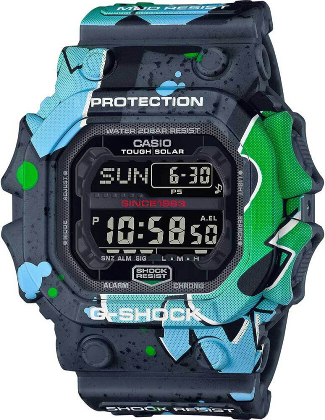G-Shock Street Spirit Limited GX-56SS-1ER - Digital - Sort - Herreklokker - Resin - Mineral