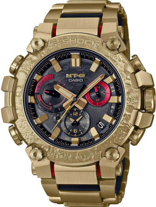 G-Shock MT-G Metal Twisted G - Year of the Rabbit Limited MTG-B3000CX-9AER - Kvarts - Gull - Herreklokker - Rustfritt stål - ledd m/pin -...