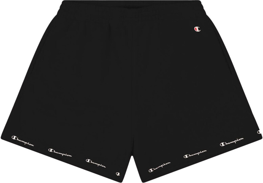 High Waisted French Terry Shorts Dame Black Beauty XS