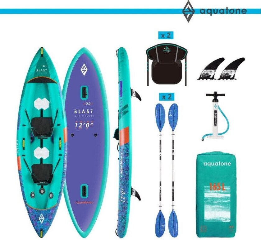 Blast 12'0" Recreational Kayak 2-person